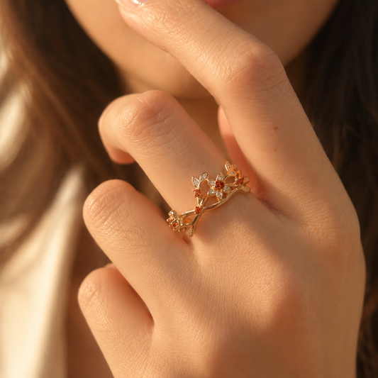 ARIRANG RING - CHAMPAGNE GOLD