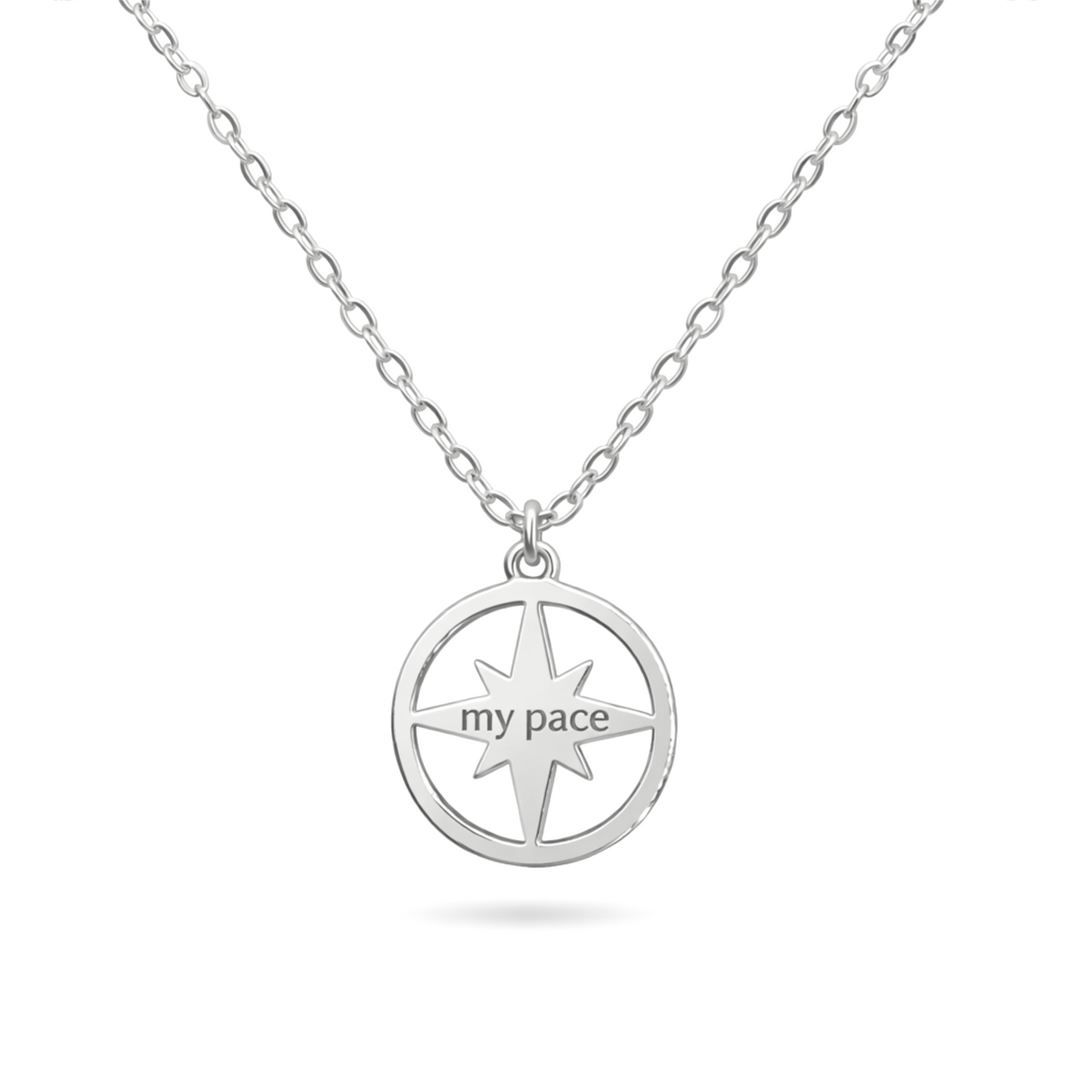 MY PACE NECKLACE - WHITE GOLD