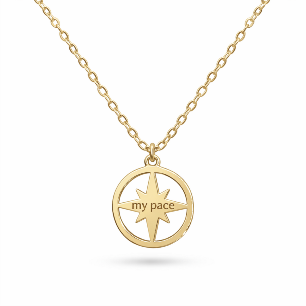 MY PACE NECKLACE - CHAMPAGNE GOLD
