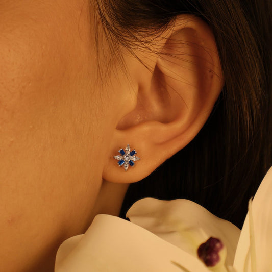 SPRING DAY X INDIGO EARRINGS