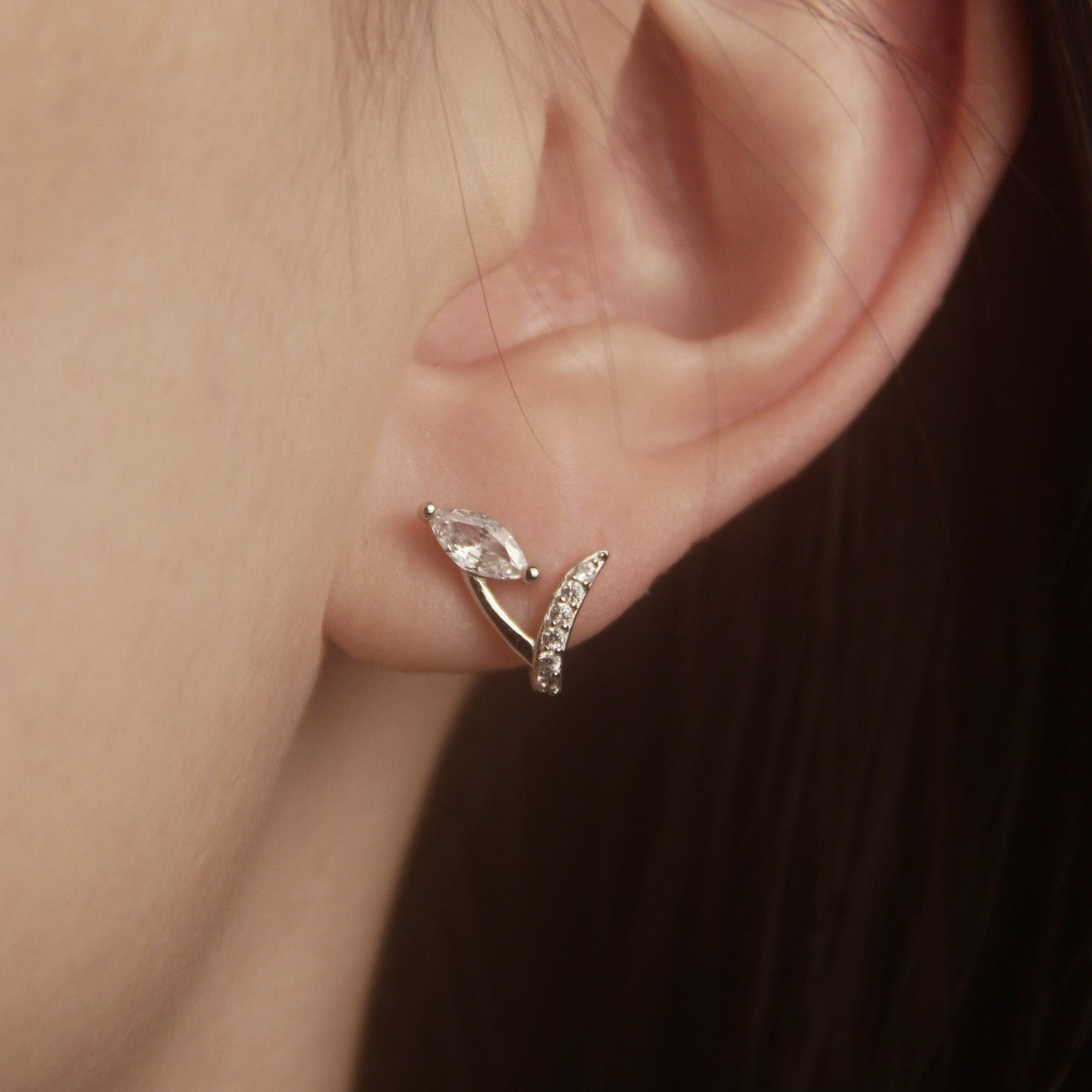 MARQUISE DIAMOND EARRINGS