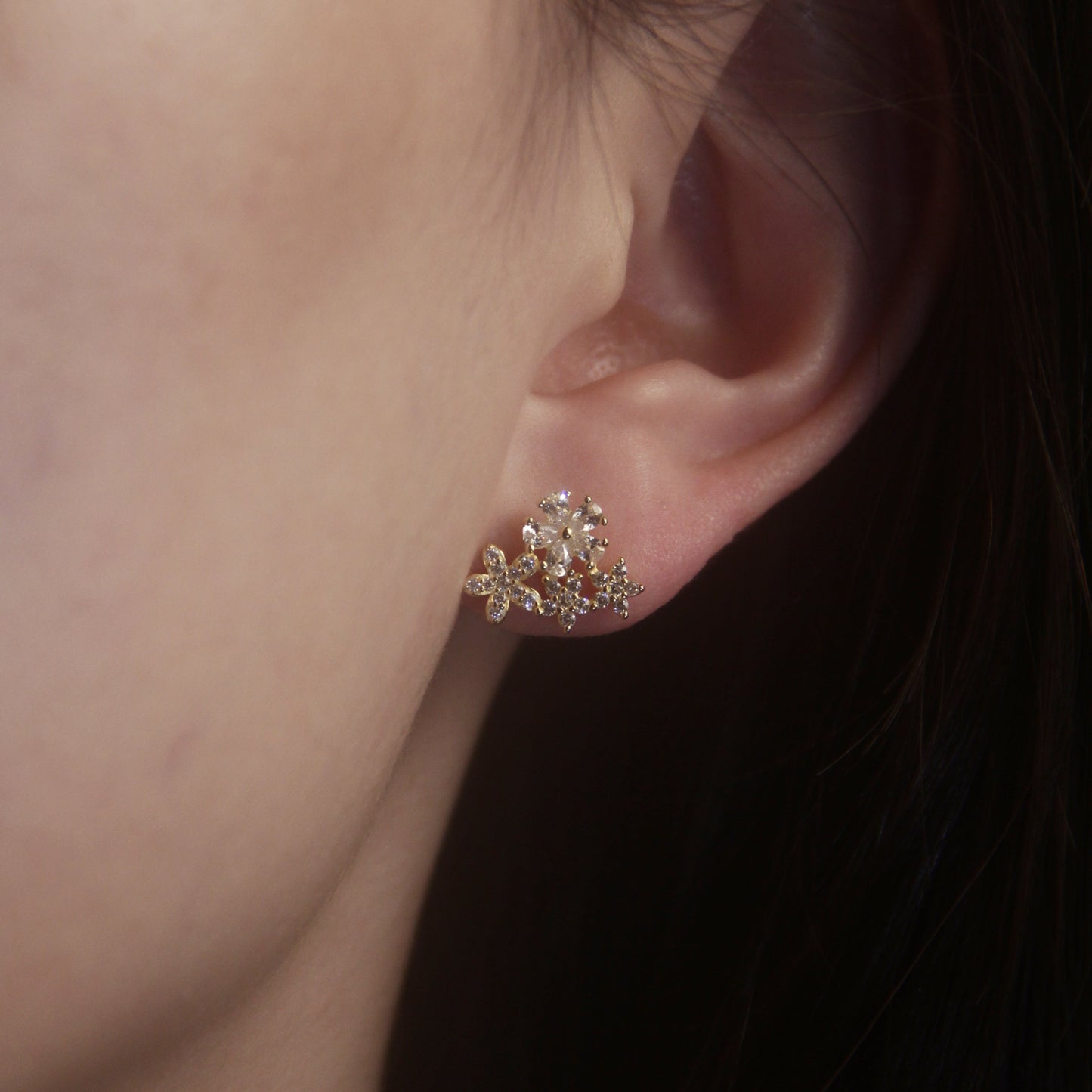 SPRING DAY CLUSTER EARRINGS