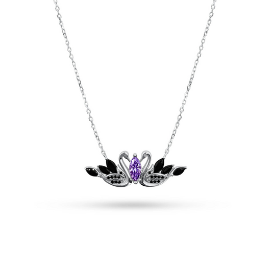 BLACK SWAN NECKLACE