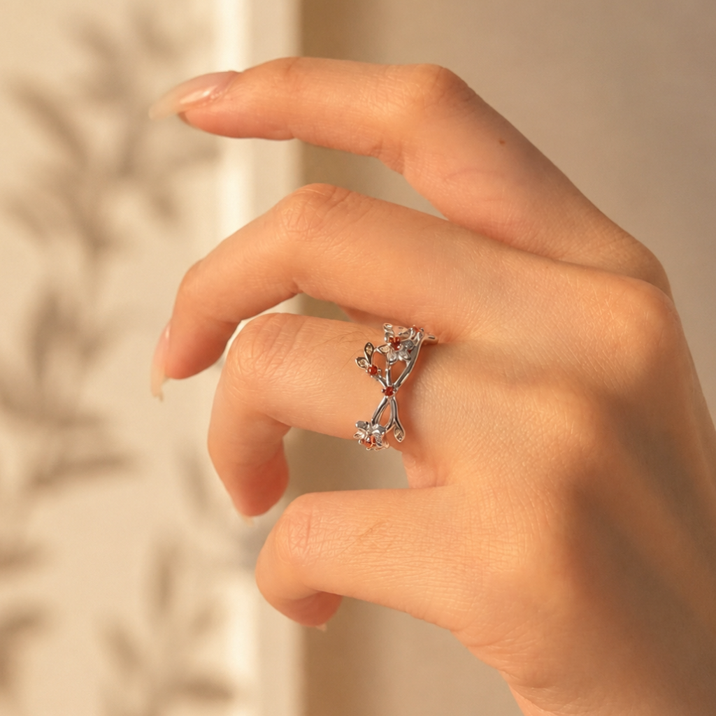 ARIRANG RING - WHITE GOLD