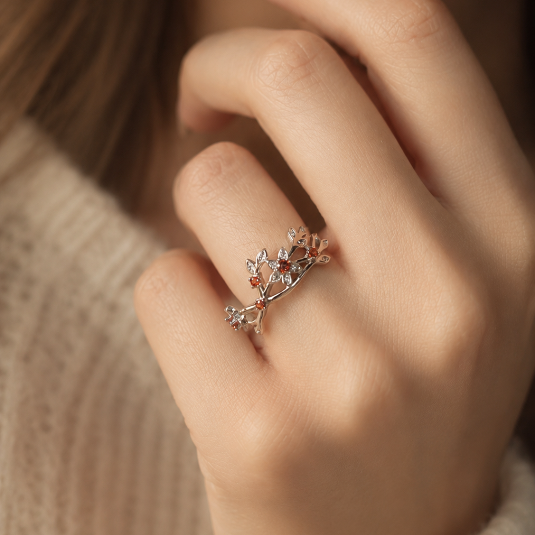 ARIRANG RING - WHITE GOLD