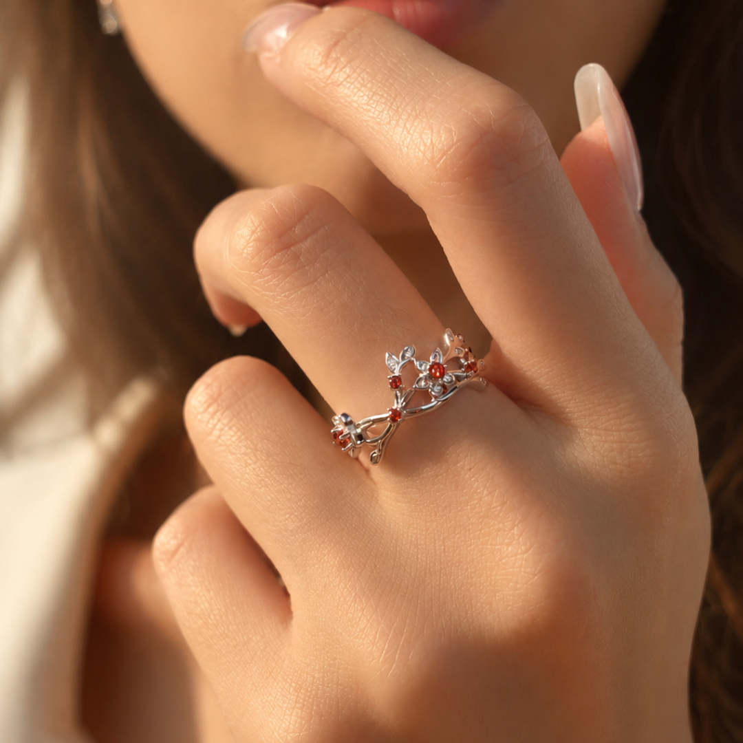 ARIRANG RING - WHITE GOLD