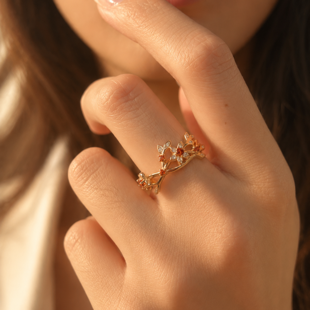 ARIRANG RING - CHAMPAGNE GOLD