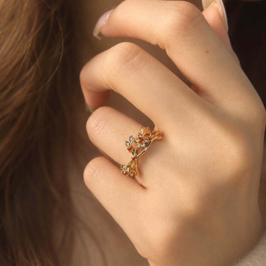 ARIRANG RING - CHAMPAGNE GOLD