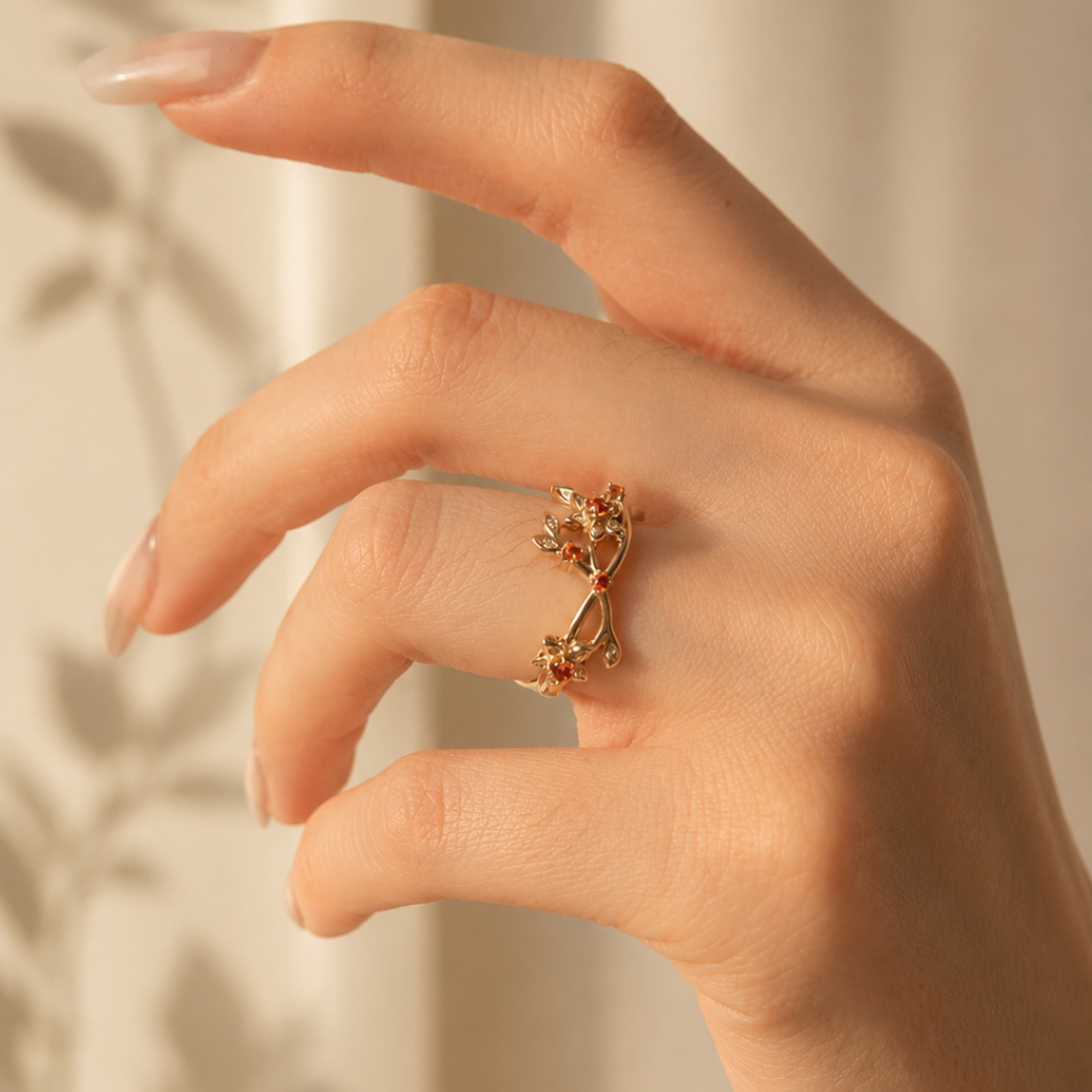 ARIRANG RING - CHAMPAGNE GOLD