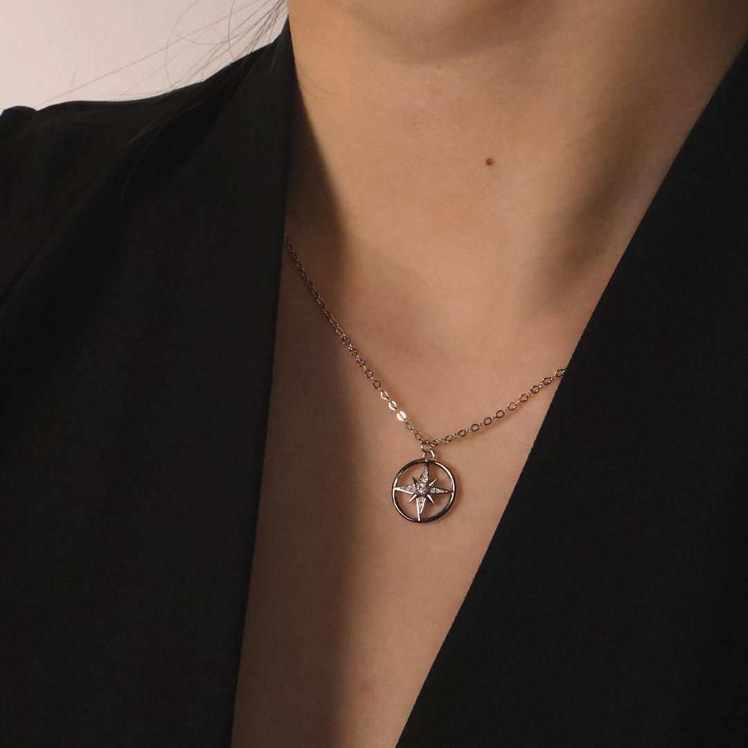 MY PACE NECKLACE - WHITE GOLD