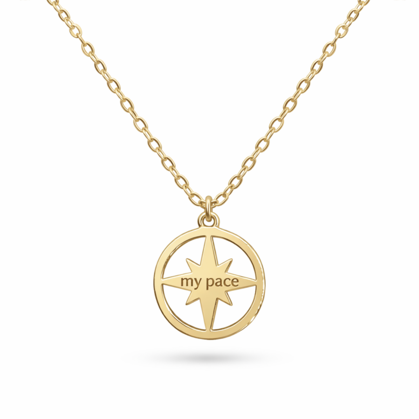 MY PACE NECKLACE - CHAMPAGNE GOLD