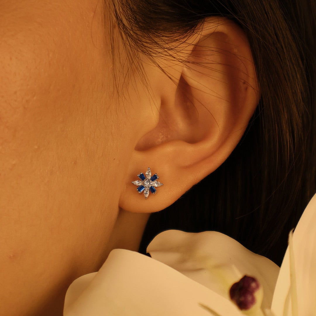 SPRING DAY  X INDIGO EARRINGS