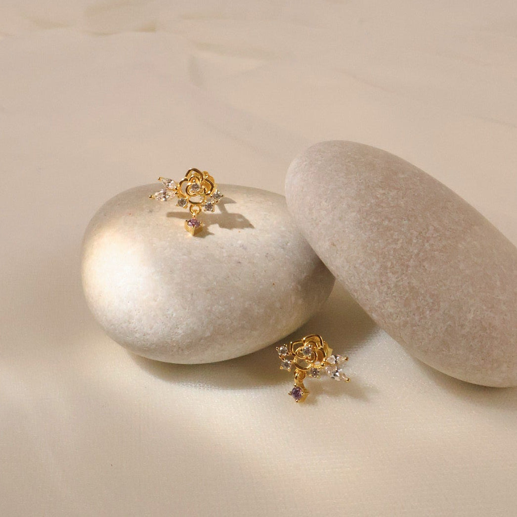 AMYGDALA EARRINGS - 18K GOLD