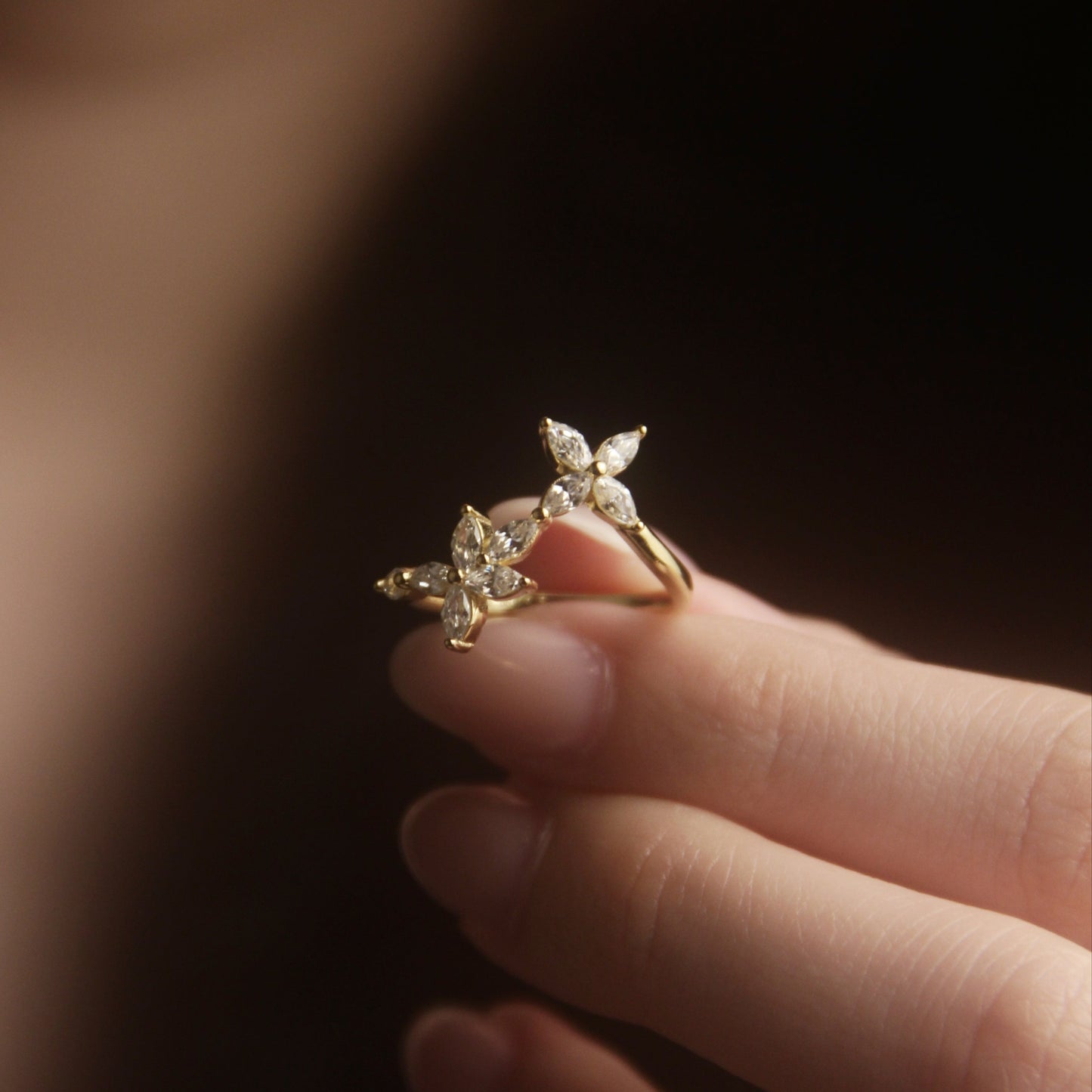 BLOSSOM DIAMOND RING
