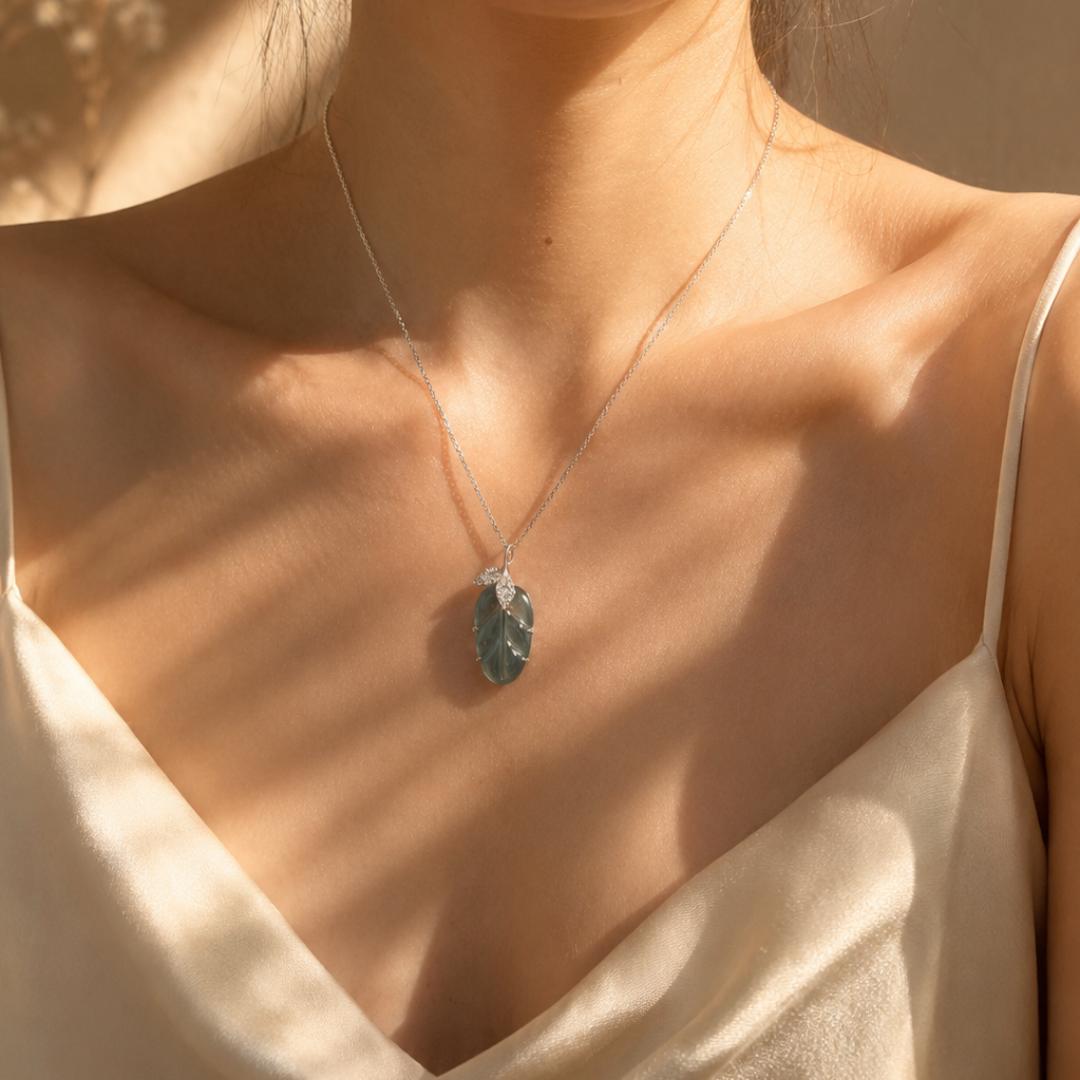 EVERYTHINGOES JADE NECKLACE
