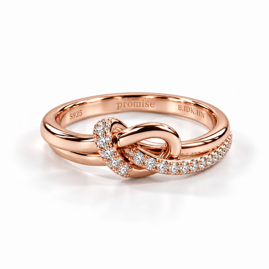 PROMISE RING - ROSE GOLD